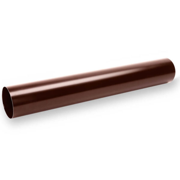 Водосточная труба Галеко цвет шоколадно коричневый