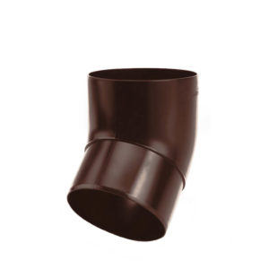 колено водосточной трубы Галеко цвет шоколадно коричневый